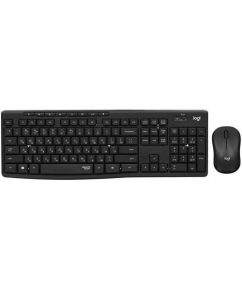 Клавиатура+мышь беспроводная Logitech Combo MK295 Black черный | emobi