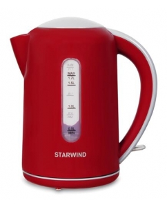 Купить Электрочайник Starwind SKG1021 красный в E-mobi