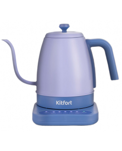 Электрочайник Kitfort КТ-6613 фиолетовый | emobi