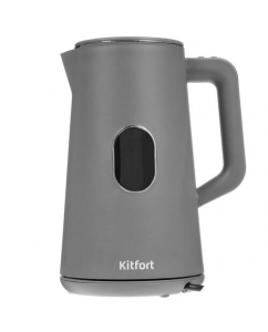 Купить Электрочайник Kitfort KT-6115-2 серый в E-mobi