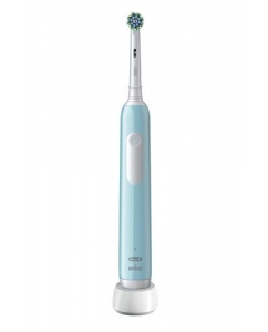 Купить Электрическая зубная щетка Braun Oral-b PRO 1 (500)/D305.513.3 голубой в E-mobi