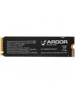 Купить 512 ГБ SSD M.2 накопитель ARDOR GAMING Ally ALG41284 [ALMA512-ALG41284] в E-mobi