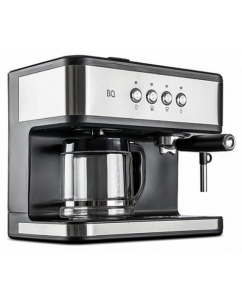 Кофеварка рожковая BQ CM1005 серебристый | emobi