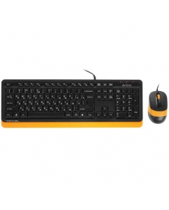 Клавиатура+мышь проводная A4Tech Fstyler F1010 черный | emobi