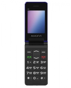Купить Сотовый телефон Maxvi E9 синий в E-mobi