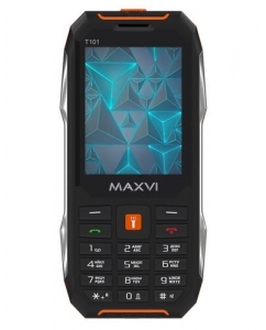 Купить Сотовый телефон Maxvi T101 оранжевый в E-mobi