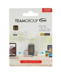 Память OTG USB Flash 32 ГБ Team Group M181 [TM181332GB01] | emobi
