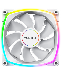 Реверсный вентилятор Montech RX 140 PWM White | emobi