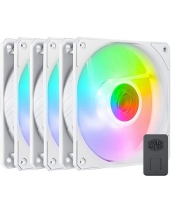 Комплект вентиляторов Cooler Master SickleFlow 120 ARGB White Edition 3-in-1 pack [MFX-B2DW-183PA-R1] | emobi