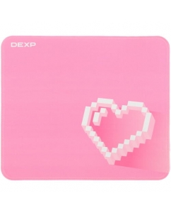 Коврик DEXP OM-M Pink Heart розовый | emobi