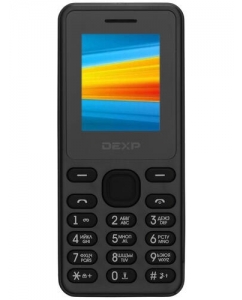 Купить Сотовый телефон DEXP C185 черный в E-mobi