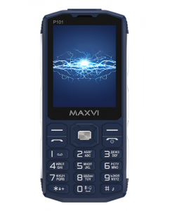 Купить Сотовый телефон Maxvi P101 синий в E-mobi