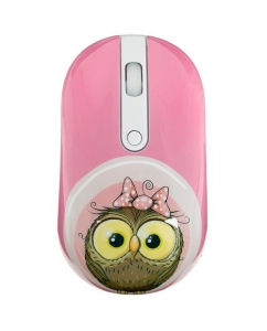 Мышь беспроводная DEXP WM-311WU OWL розовый | emobi
