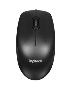 Мышь проводная Logitech B100 [910-006605] черный | emobi