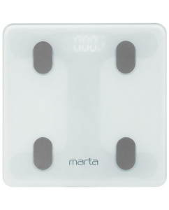Весы Marta MT-1606 белый | emobi
