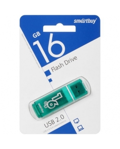 Память USB Flash 16 ГБ Smartbuy Glossy [SB16GBGS-G] | emobi