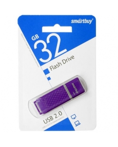 Память USB Flash 32 ГБ SmartBuy Quartz [SB32GBQZ-V] | emobi