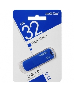 Память USB Flash 32 ГБ Smartbuy Clue [SB32GBCLU-BU] | emobi