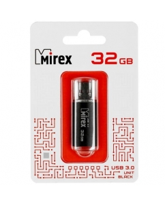 Память USB Flash 32 ГБ Mirex Unit [13600-FM3UBK32] | emobi