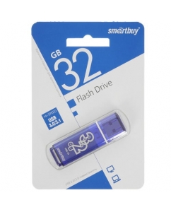 Память USB Flash 32 ГБ Smartbuy Glossy 32 Gb [SB32GBGS-DB] | emobi