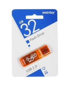 Память USB Flash 32 ГБ Smartbuy Glossy [SB32GBGS-Or] | emobi
