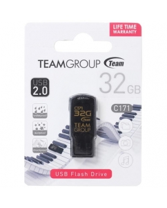 Память USB Flash 32 ГБ Team Group C171 [TC17132GB01] | emobi