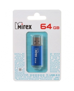 Память USB Flash 64 ГБ Mirex Unit [13600-FMUAQU64] | emobi