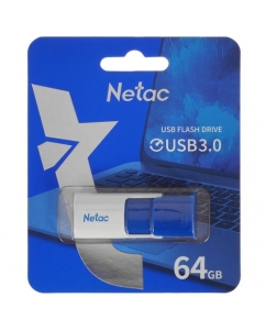 Память USB Flash 64 ГБ Netac U182 [NT03U182N-064G-30BL] | emobi