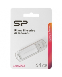 Память USB Flash 64 ГБ Silicon Power Ultima II I-Series [SP064GBUF2M01V1S] | emobi