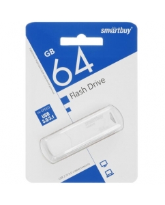 Память USB Flash 64 ГБ Smartbuy Clue [SB64GBCLU-W3] | emobi