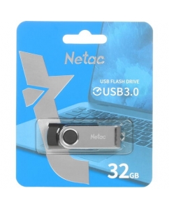 Память USB Flash 32 ГБ Netac U505 [NT03U505N-032G-30BK] | emobi