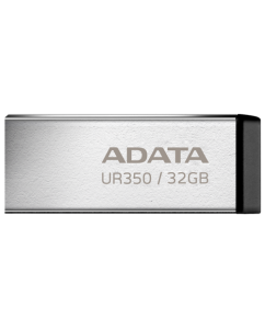 Память USB Flash 32 ГБ Adata UR350 [UR350-32G-RSR/BK] | emobi