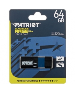 Память USB Flash 64 ГБ Patriot Supersonic Rage Lite [PEF64GRLB32U] | emobi