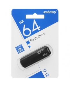 Память USB Flash 64 ГБ Smartbuy Clue [SB64GBCLU-K3] | emobi