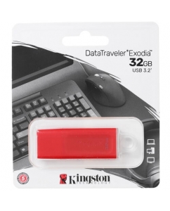 Память USB Flash 32 ГБ Kingston DataTraveler Exodia [KC-U2G32-7GR] | emobi