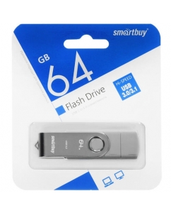 Память OTG USB Flash 64 ГБ SmartBuy Twist Dual [SB064GB3DUOTWK] | emobi