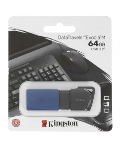 Память USB Flash 64 ГБ Kingston DataTraveler Exodia М [DTXM/64GB] | emobi