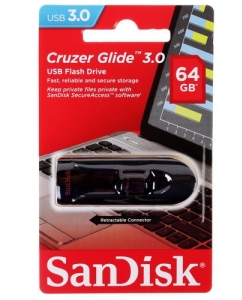 Память USB Flash 64 ГБ SanDisk Cruzer Glide [SDCZ600-064G-G35] | emobi