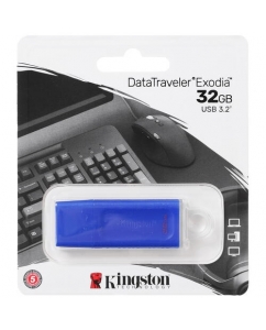 Память USB Flash 32 ГБ Kingston DataTraveler Exodia [KC-U2G32-7GB] | emobi