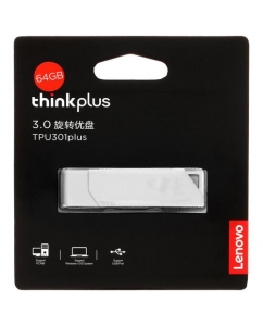 Память USB Flash 64 ГБ Lenovo ThinkPlus Spin Drive Plus [36005623] | emobi
