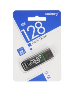 Память USB Flash 128 ГБ Smartbuy Glossy [SB128GBGS-DG] | emobi