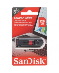 Память USB Flash 128 ГБ SanDisk Cruzer Glide [SDCZ60-128G-B35] | emobi
