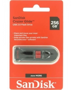Память USB Flash 256 ГБ SanDisk Cruzer Glide [SDCZ60-256G-B35] | emobi