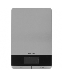 Кухонные весы DEXP KS-40 серебристый | emobi