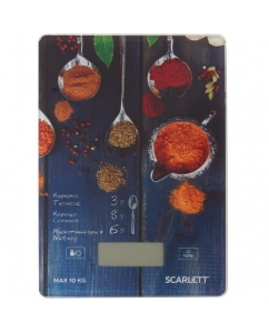 Кухонные весы Scarlett SC-KS57P68 разноцветный | emobi