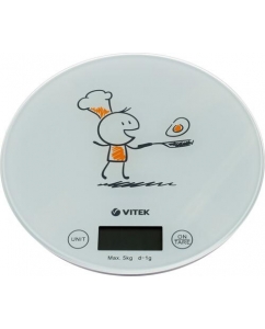Кухонные весы Vitek VT-8018 W разноцветный | emobi