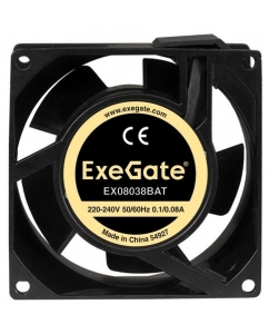 Купить Вентилятор ExeGate EX08038BAT [EX289000RUS] в E-mobi