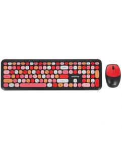Купить Клавиатура+мышь беспроводная Smartbuy SBC-666395AG-K черный в E-mobi