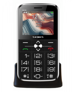 Купить Сотовый телефон teXet TM-B228 черный в E-mobi
