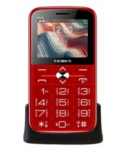 Сотовый телефон teXet TM-B228 красный | emobi